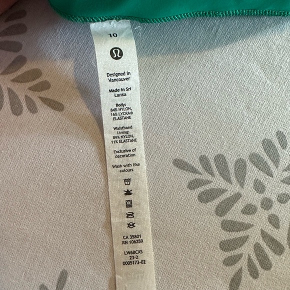 Lululemon Athletica Fast & Free High rise crop 23” perfect condition - Picture 7 of 12